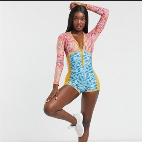 NWT Free People Movement take a plunge bodysuit - Picture 2 of 6